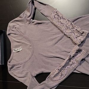 Free People crafty cuff mocha brown small